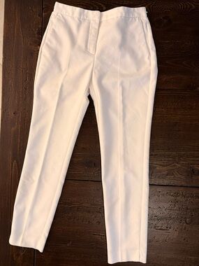 Zara White Tailored Dress Pants Size S